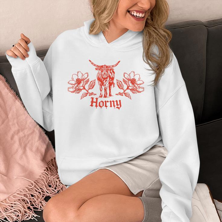 Horny Bull Romance Reader Shirt Spicy Books Bull Pun Unisex Hoodie Horny Bull Romance Reader Shirt Spicy Books Bull Pun Unisex Hoodie