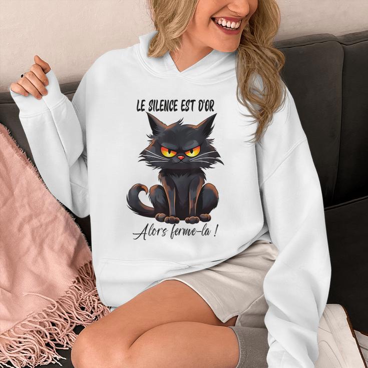 Humor Provocateur Sarcasm Closes The Silence Introvert Chat Unisex Hoodie