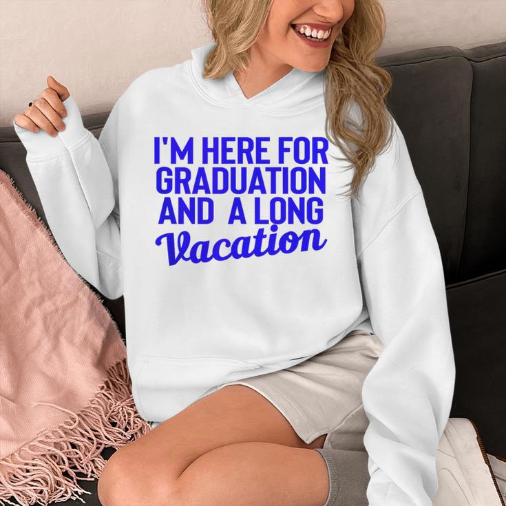 I'm Here For Graduation School Class Senior 2024 Unisex Hoodie