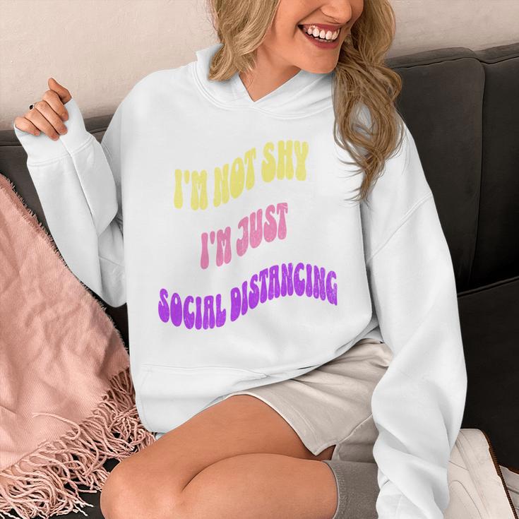I'm Just Social Distancing Introvert Funny Unisex Hoodie I'm Just Social Distancing Introvert Funny Unisex Hoodie