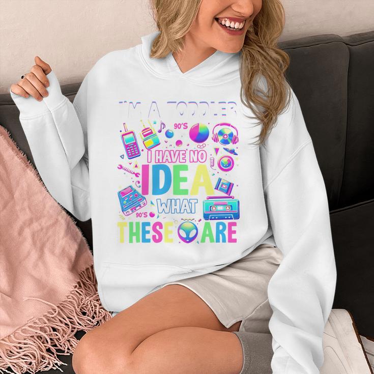 I'm A Toddler I Have No Ideas Retro Vintage 90s Nostalgia Unisex Hoodie I'm A Toddler I Have No Ideas Retro Vintage 90s Nostalgia Unisex Hoodie
