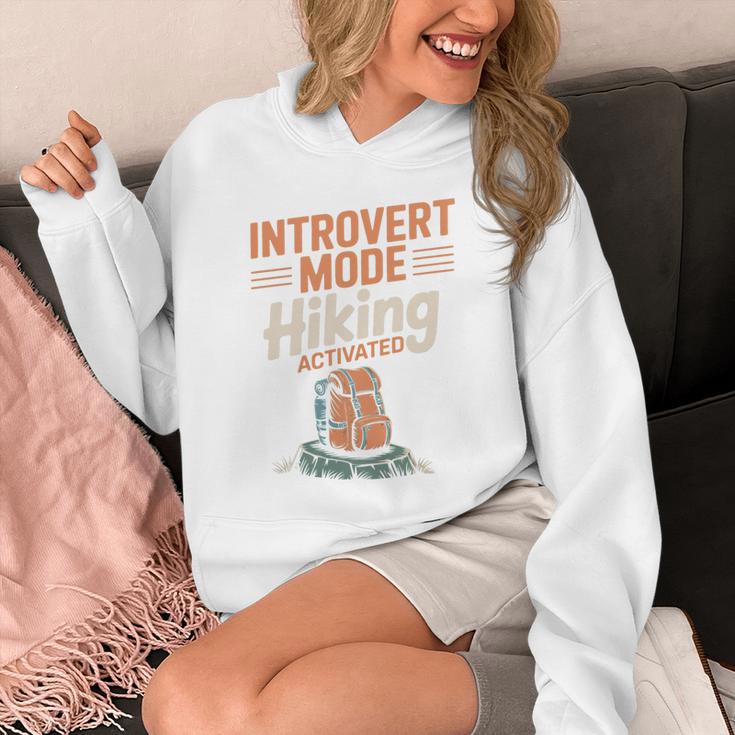 Introvert Mode Hiking Activated Hiker Unisex Hoodie Introvert Mode Hiking Activated Hiker Unisex Hoodie