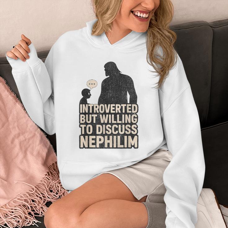 Introverted But Willing To Discuss Nephilim Tee Unisex Hoodie Introverted But Willing To Discuss Nephilim Tee Unisex Hoodie