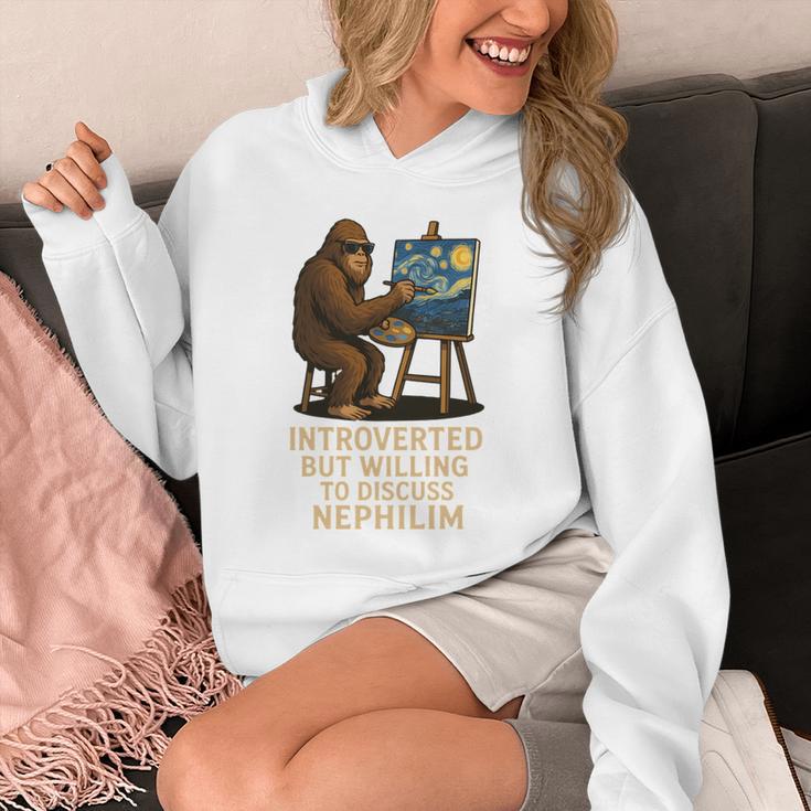 Introverted But Willing To Discuss Nephilim Unisex Hoodie Introverted But Willing To Discuss Nephilim Unisex Hoodie