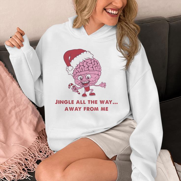 Jingle All The Way Away From Me This Christmas For Introvert Unisex Hoodie Jingle All The Way Away From Me This Christmas For Introvert Unisex Hoodie