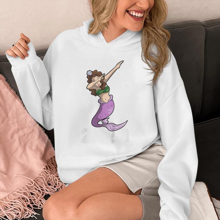 Kids Class Of 2029 Shirt Graduation Dabbing Mermaid Shirt Unisex Hoodie