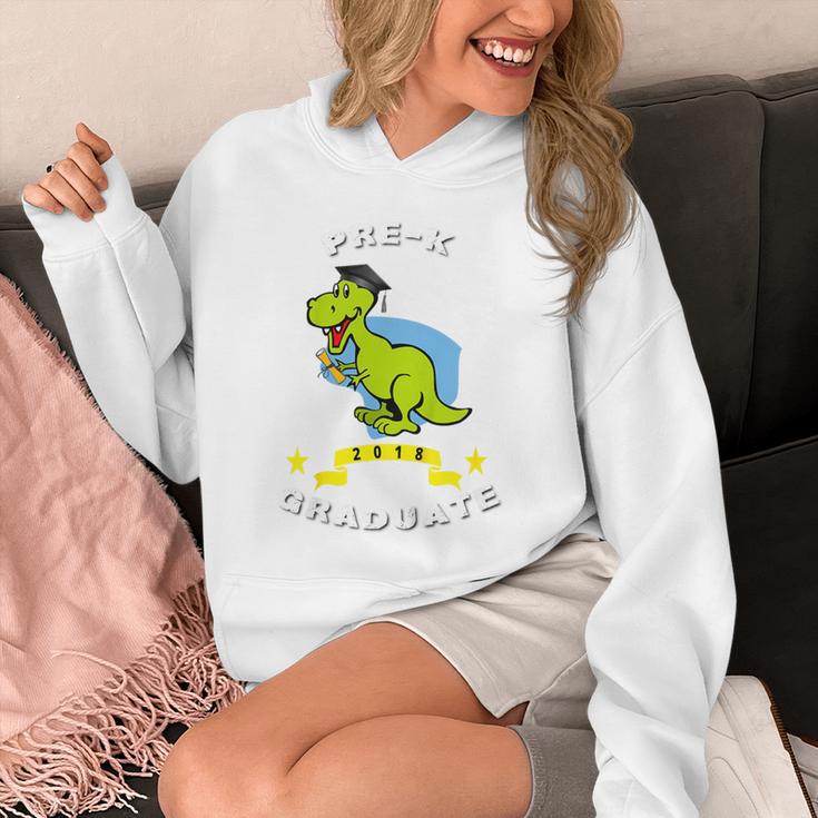 Kids Dinosaur Pre-K Graduation TShirt Kids Preschool Graduation Unisex Hoodie