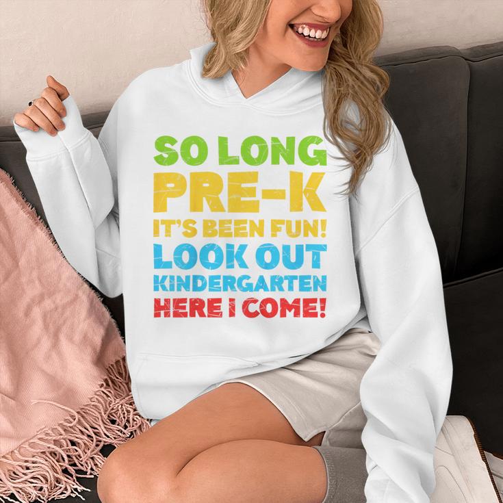Kids So Long PRE-K It's Been Fun Shirt Boy Girl Graduation Unisex Hoodie