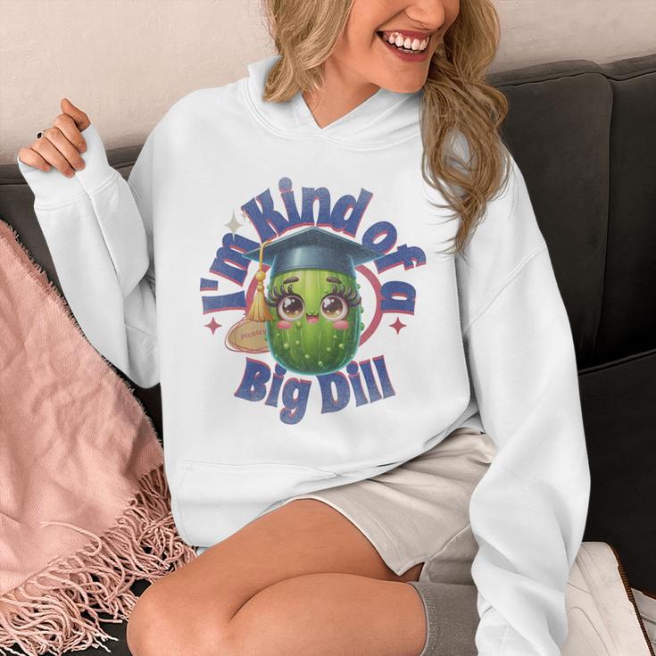 Im Kind Of A Big Dill Graduation Pickle Shirt Premium Unisex Hoodie