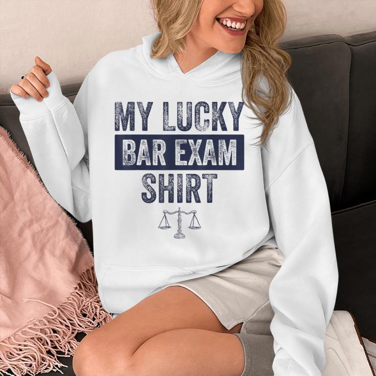 Law School Graduation Him Her Lucky Bar Exam Unisex Hoodie