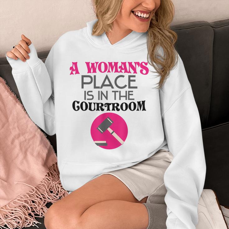Lawyer Attorney Law School Graduation Female Women Unisex Hoodie