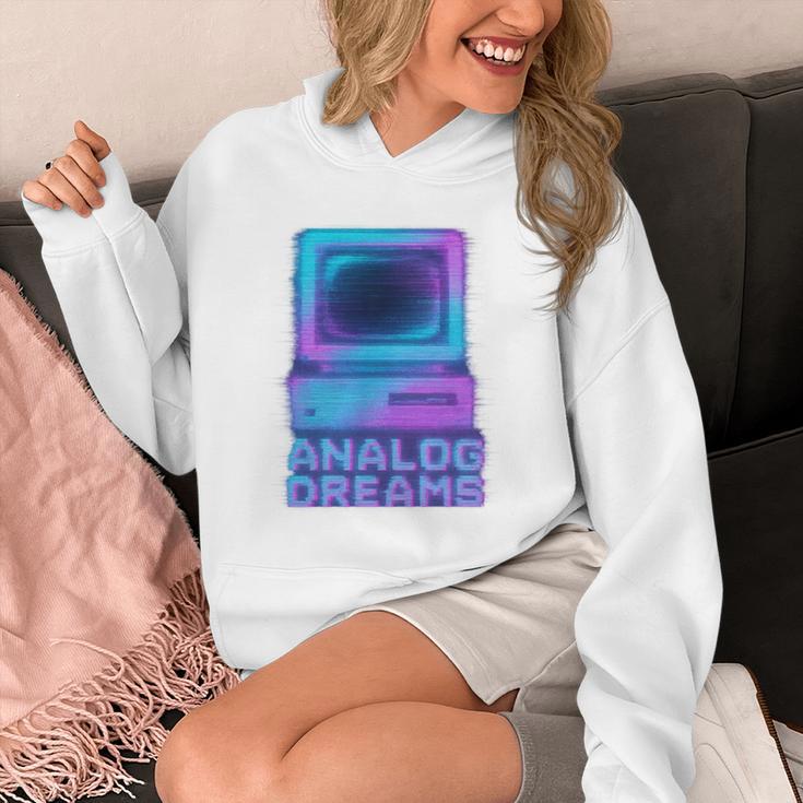 Lofi Reverie Analog Dreams Pixel 90s Desktop VHS Nostalgia Unisex Hoodie