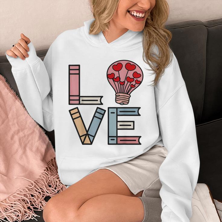 Love Books Reading Unisex Hoodie