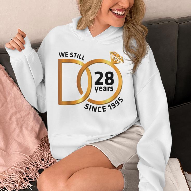 Marriage Memory Wife Husband We Still Do 28 Years Since 1995 Unisex Hoodie Marriage Memory Wife Husband We Still Do 28 Years Since 1995 Unisex Hoodie