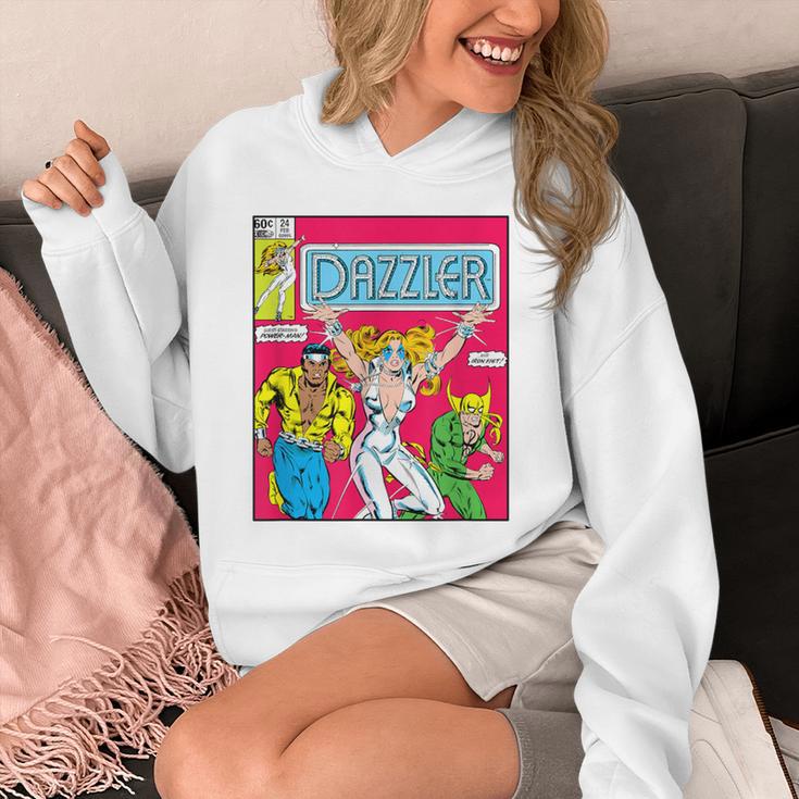 Marvel Universe Classic Dazzler Vintage Comic Book Cover Unisex Hoodie