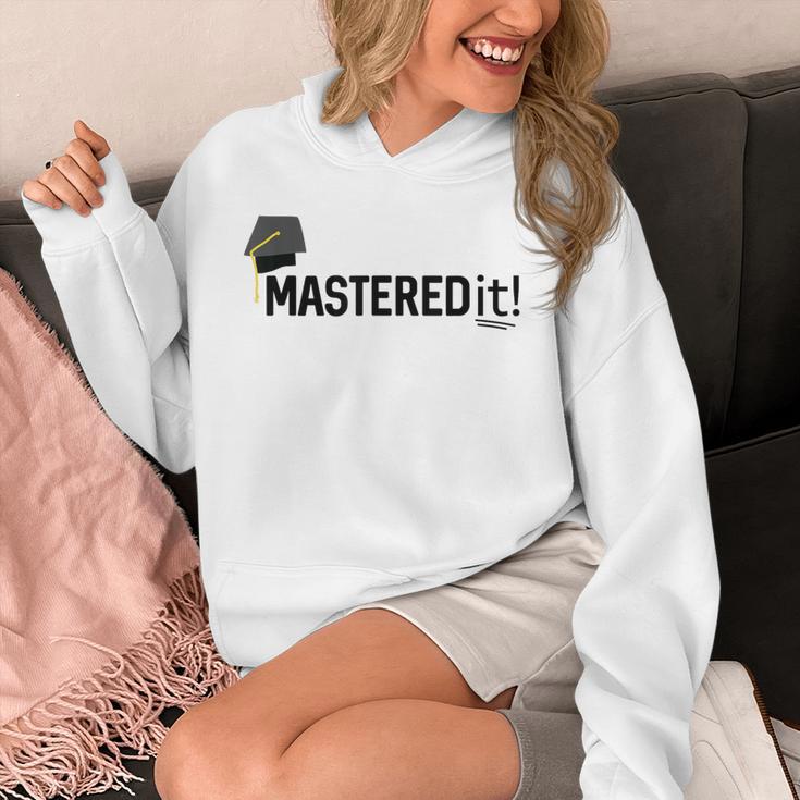Masters Degree Graduation For Him Her Diploma T-Shirt Unisex Hoodie