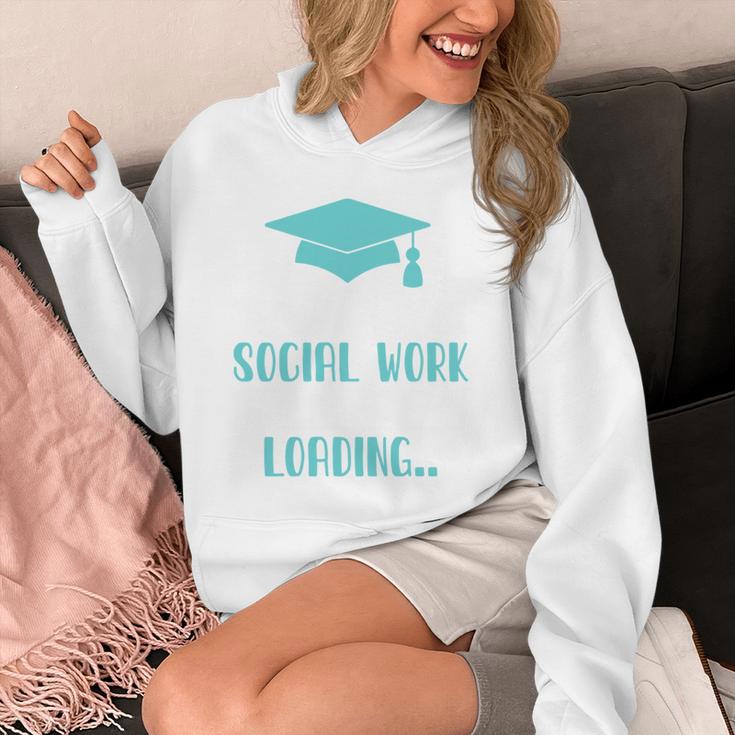 Masters Of Social Work Loading MSW Graduation Future Social Unisex Hoodie