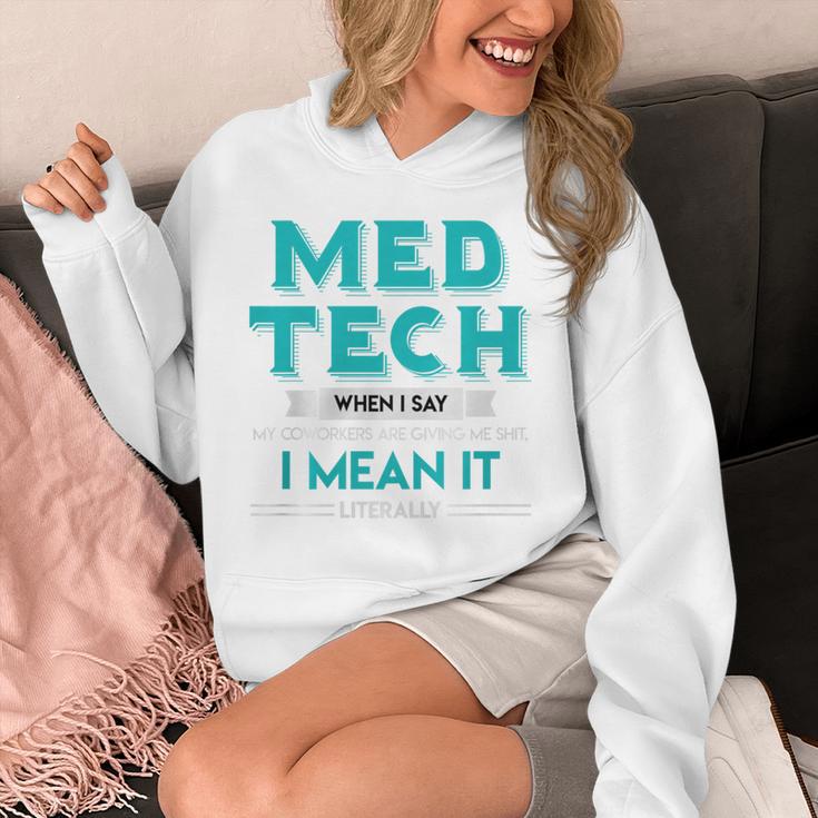 Med Tech Medical Technician Gag Lab Graduation Premium Unisex Hoodie