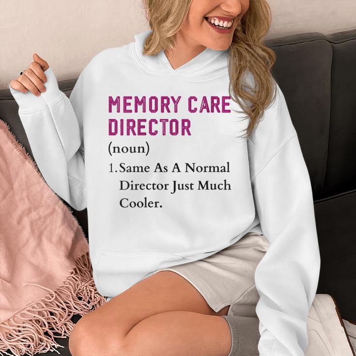 Memory Care Director Nurse Worker Memory Care Director Unisex Hoodie