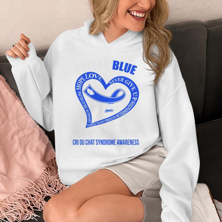 In My Memory Of My Mom CRI DU CHAT SYNDROME AWARENESS Unisex Hoodie
