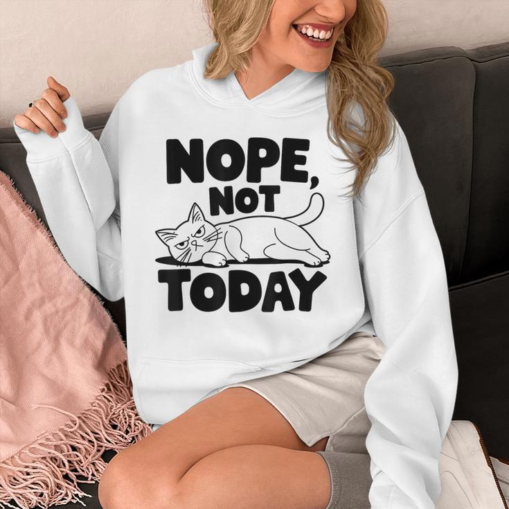 Nope Not Today Antisocial Introvert Cat Lover Men Women Kids Unisex Hoodie Nope Not Today Antisocial Introvert Cat Lover Men Women Kids Unisex Hoodie