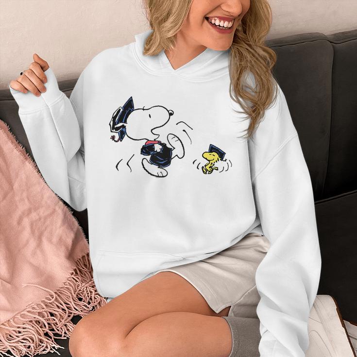 Peanuts Graduation Squad Snoopy Woodstock Raglan Baseball Tee Unisex Hoodie