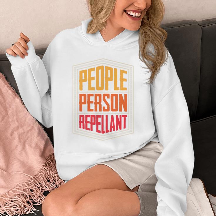 People Person Repellant Introvert Premium Unisex Hoodie People Person Repellant Introvert Premium Unisex Hoodie