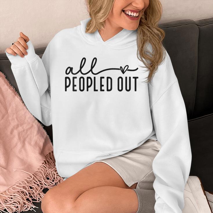 All Peopled Out Introvert Unisex Hoodie All Peopled Out Introvert Unisex Hoodie