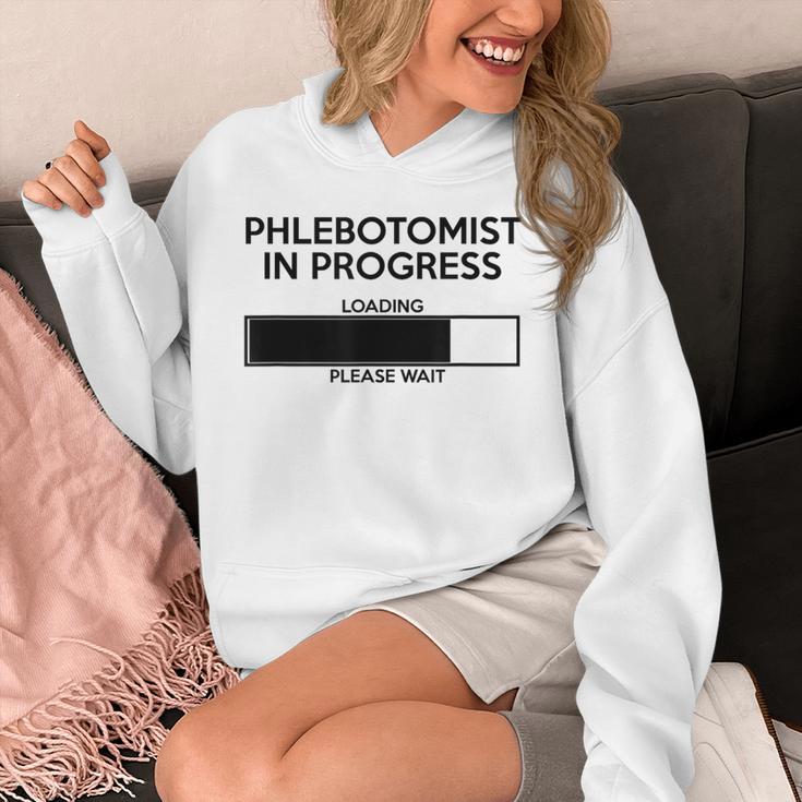 Phlebotomist In Progress Phlebotomy School Graduation Unisex Hoodie