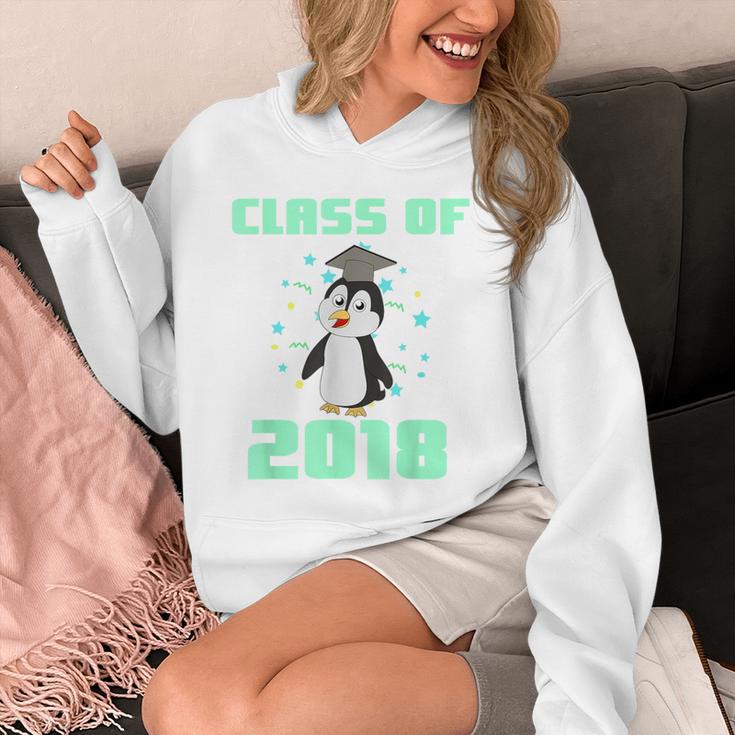 Pinguin Class 2018 Shirt Graduation Kids Graduate Unisex Hoodie