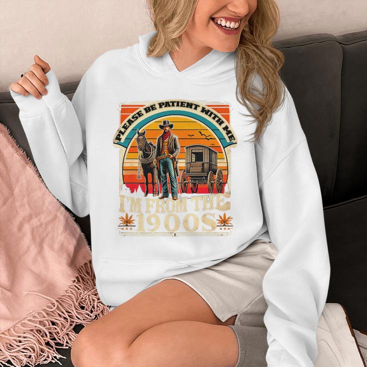 Please Be Patient With Me I'm From The 1900s Cowboy Premium Unisex Hoodie Please Be Patient With Me I'm From The 1900s Cowboy Premium Unisex Hoodie