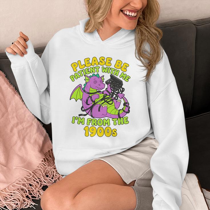 Please Be Patient I'm From The 1900s Dragon Men Women Premium Tri-Blend Unisex Hoodie