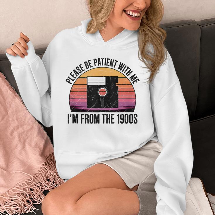 Please Be Patient With Me I'm From The 1900s Floppy Disk Unisex Hoodie