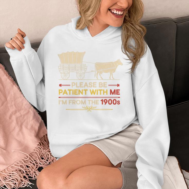 Please Be Patient With Me I'm From The 1900s Old Tee Premium Unisex Hoodie