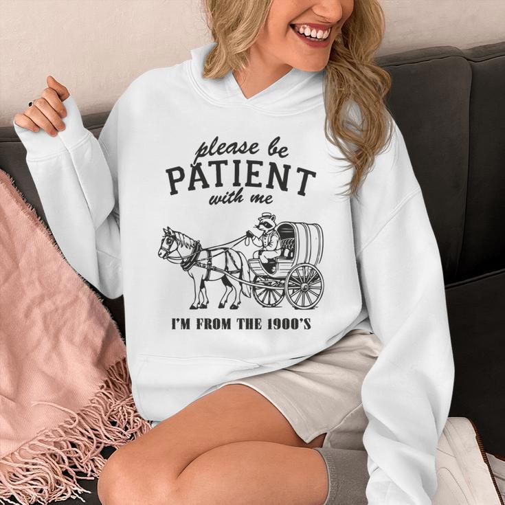 Please Be Patient I'm From The 1900s Raccoon Lover Unisex Hoodie Please Be Patient I'm From The 1900s Raccoon Lover Unisex Hoodie