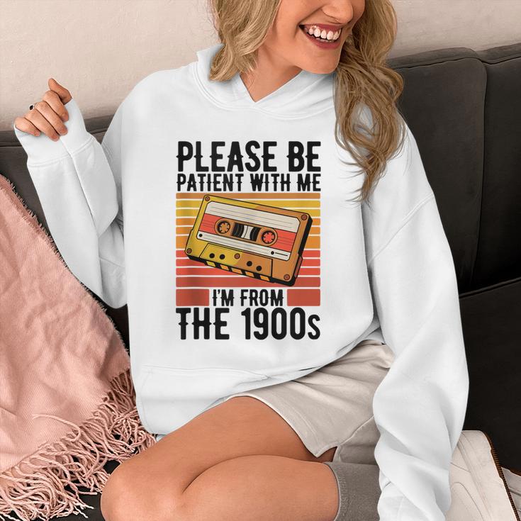 Please Be Patient With Me I'm From The 1900s Retro Birthday Unisex Hoodie
