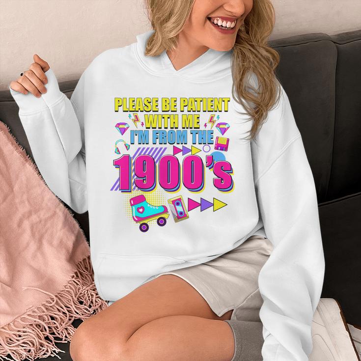Please Be Patient With Me I'm From The 1900s Retro Vibes Premium Unisex Hoodie