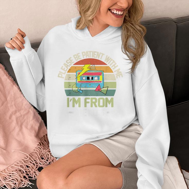 Please Be Patient With Me I'm From The 1900s Vintage Cassett Unisex Hoodie