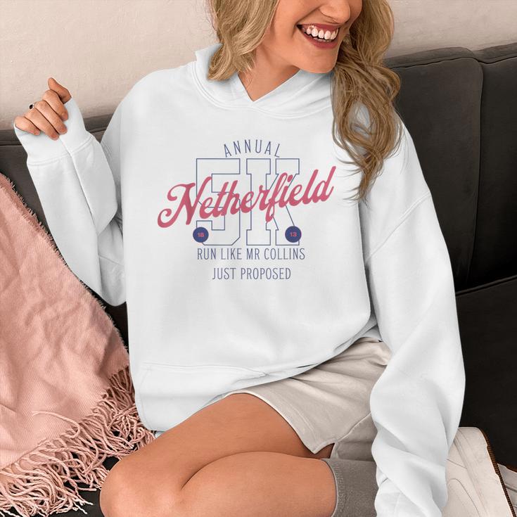 Pride And Prejudice Run Like Mr Collins Just Proposed Book Unisex Hoodie