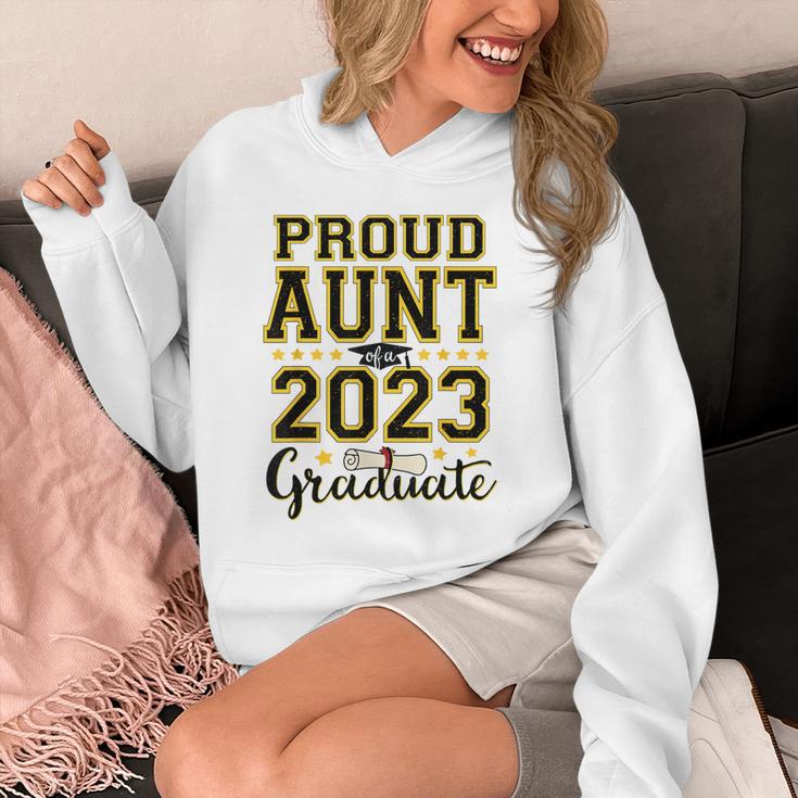 Proud Aunt Of A 2023 Graduate Family Matching Graduation Unisex Hoodie