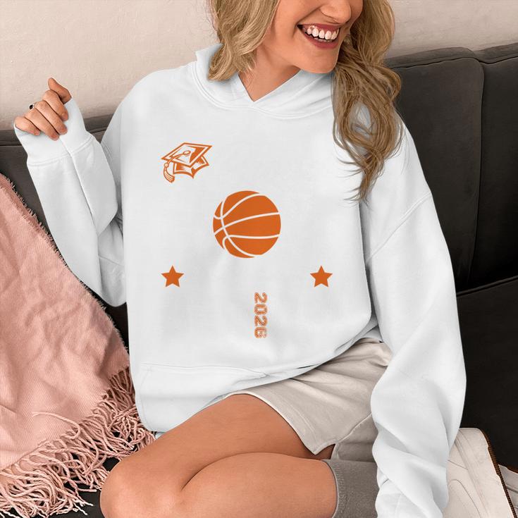Proud Mom Of a Basketball Senior Class Of 2026 Graduation Unisex Hoodie
