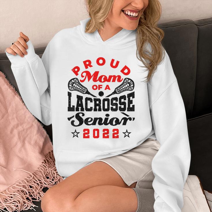 Proud Mom Of a Lacrosse Senior 2022 Graduation Unisex Hoodie