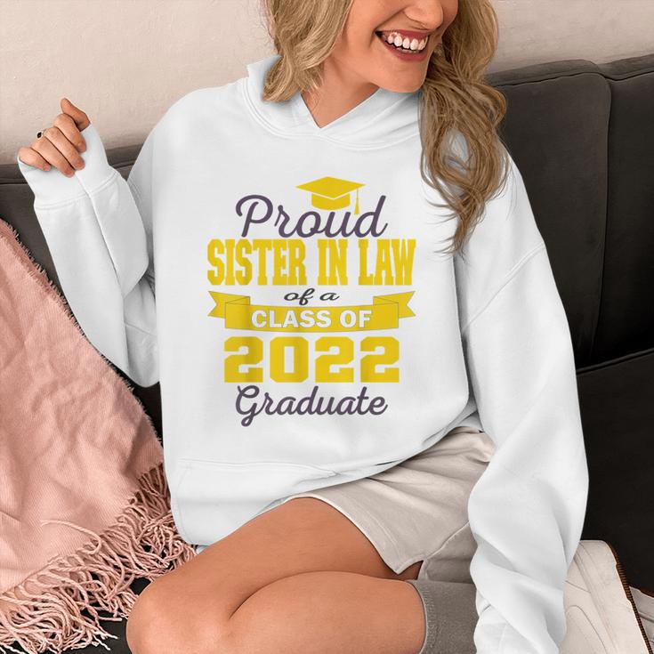 Proud Sister In Law Of 2022 Graduate Class 2022 Graduation Unisex Hoodie