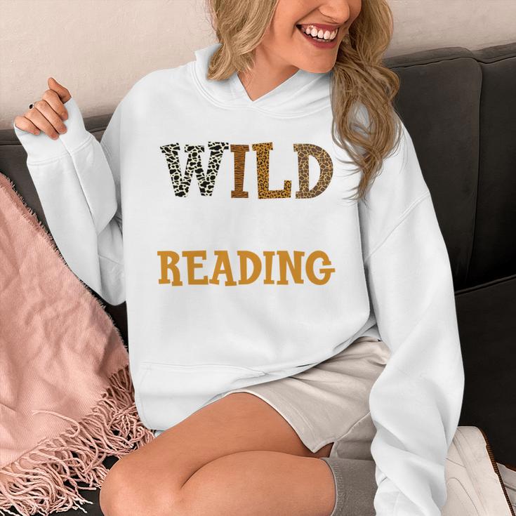 Reading Lover Apparel Wild About Reading Reading Books Unisex Hoodie