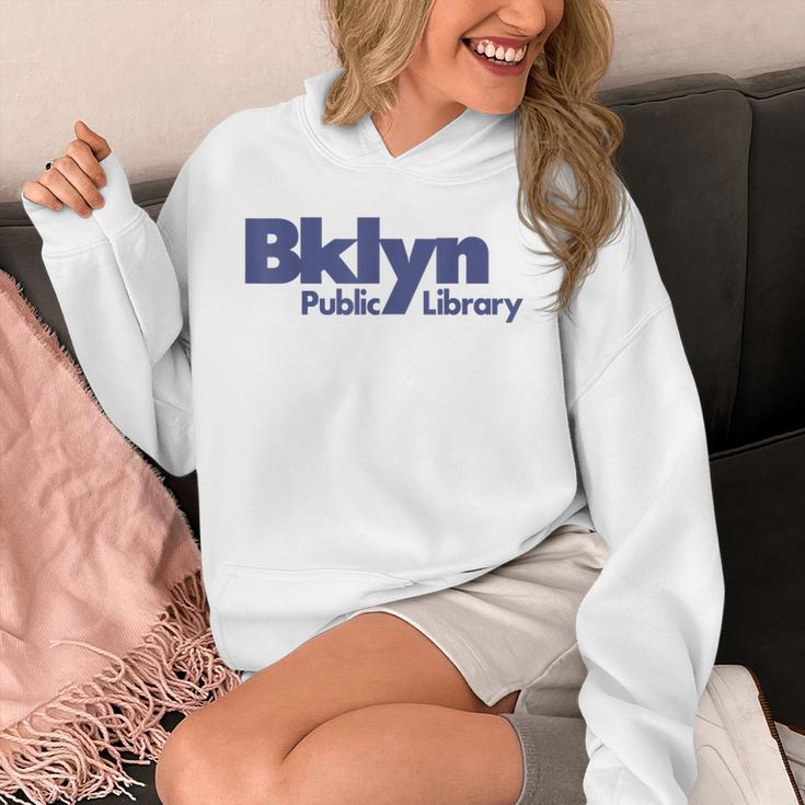 Retro Brooklyn Public Library NY New York Book Lover Unisex Hoodie