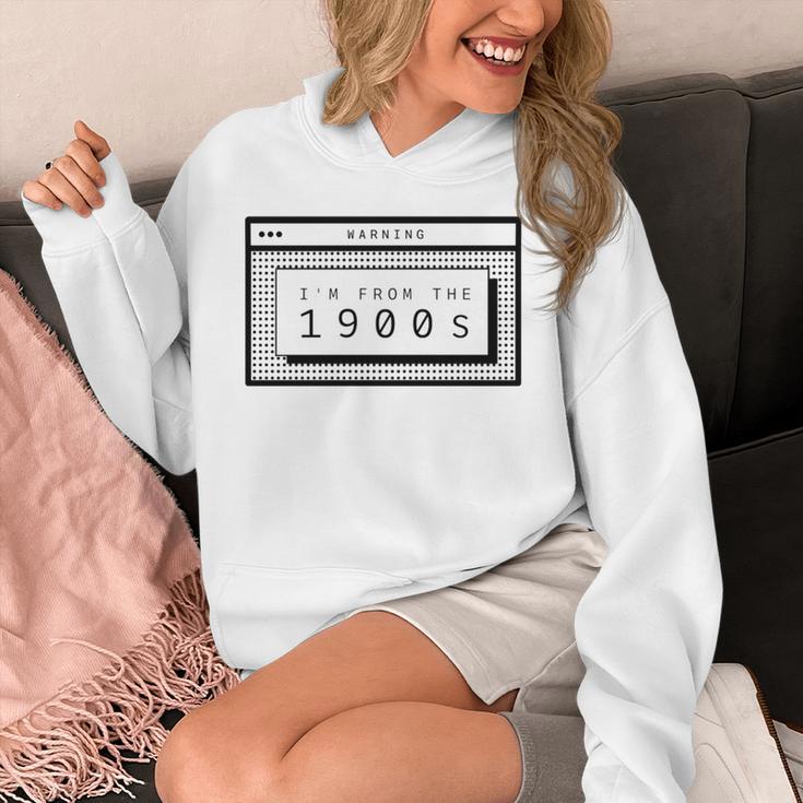 Retro Computer Screen I'm From The 1900s Birthday Unisex Hoodie