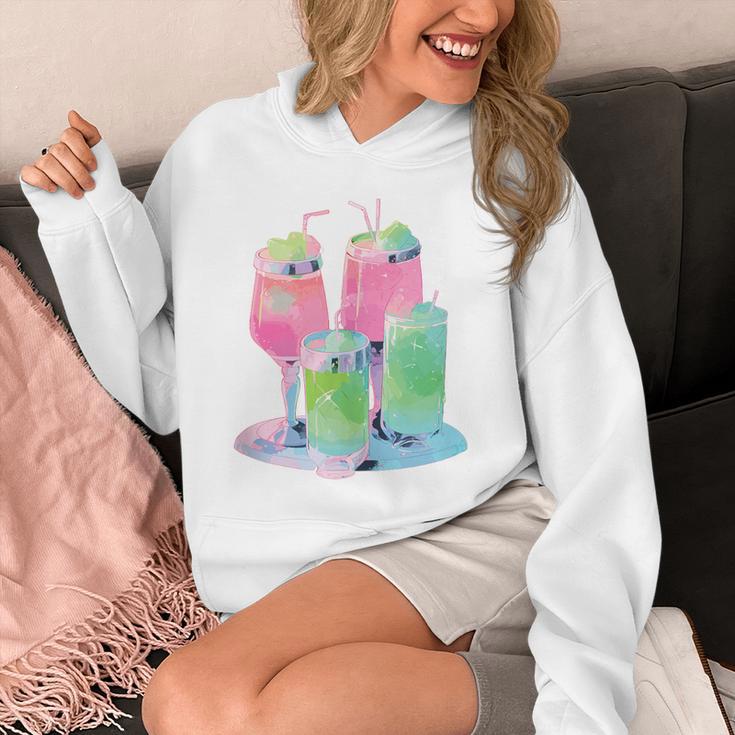 Retro Soft Drinks 80s 90s Nostalgia Cute Anime Aesthetic Tee Unisex Hoodie