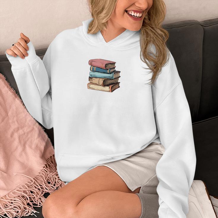 Retro Sometimes I Think I Read Too Much For Book Lover Unisex Hoodie