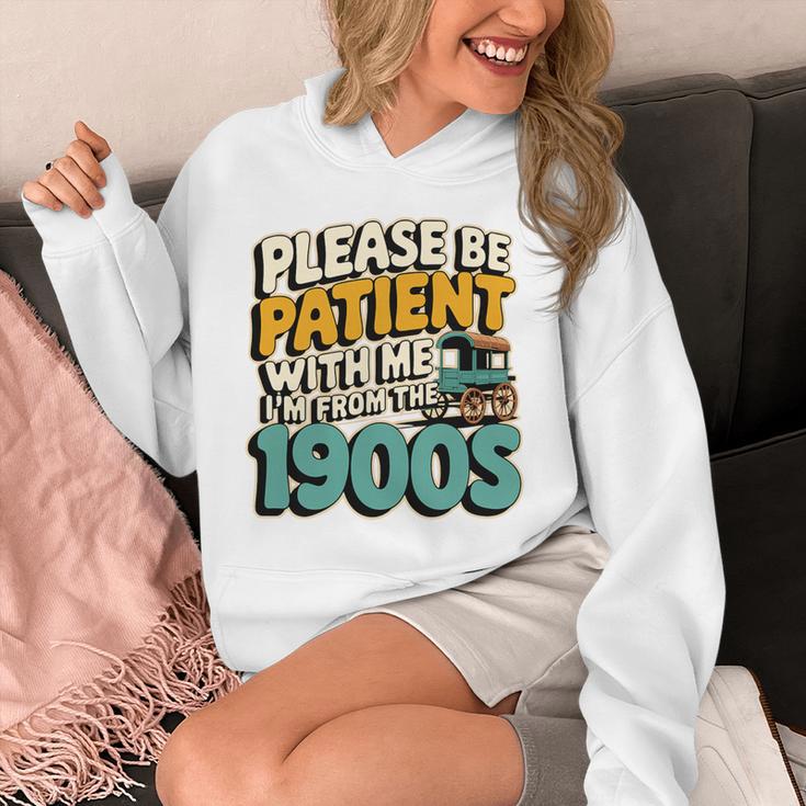 Saying Please Be Patient With Me I'm From The 1900s Premium Tri-Blend Unisex Hoodie Saying Please Be Patient With Me I'm From The 1900s Premium Tri-Blend Unisex Hoodie