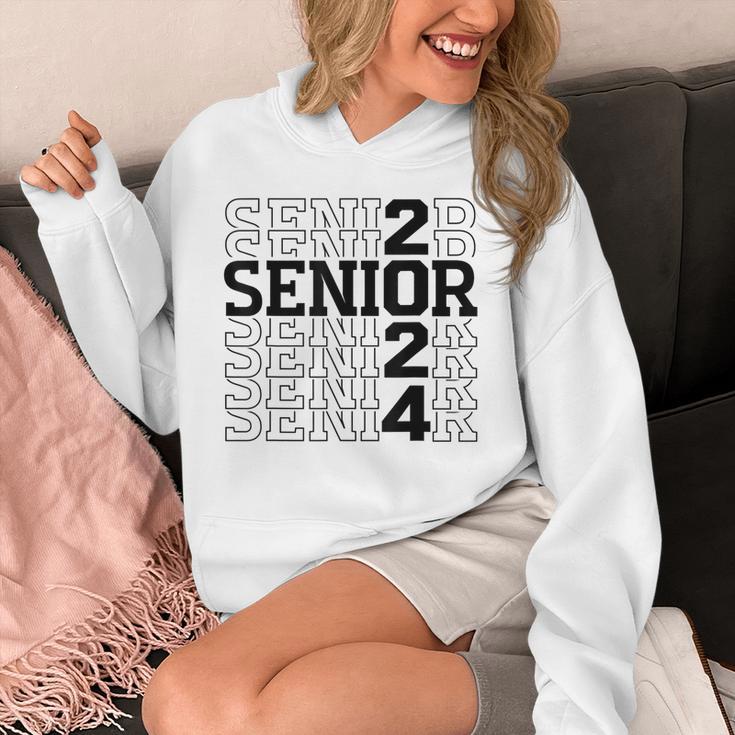 Senior 2024 Class Of 2024 Graduation 2024 Women Boy Girl Unisex Hoodie